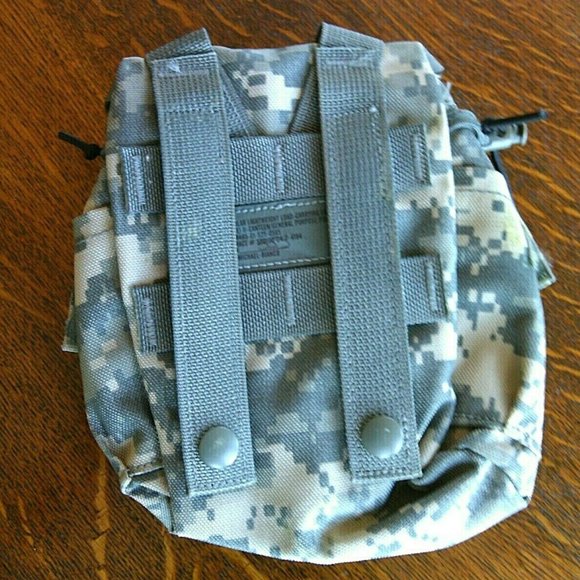 US Military 1 QT Army Molle ll Green Camo Utility Canteen Cover Pouch Equipment - Picture 13 of 16